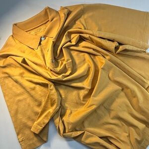 Hogan Men's Golden Polo Shirt